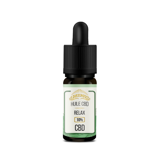 Huile CBD 10% – Isolat – Nature 10 ml | GREENEO