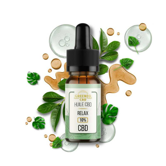 Huile CBD 10% – Isolat – Nature 10 ml | GREENEO