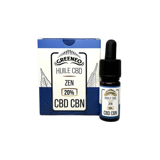 Huile CBD & CBN 20% Zen – Nature 10 ml | GREENEO