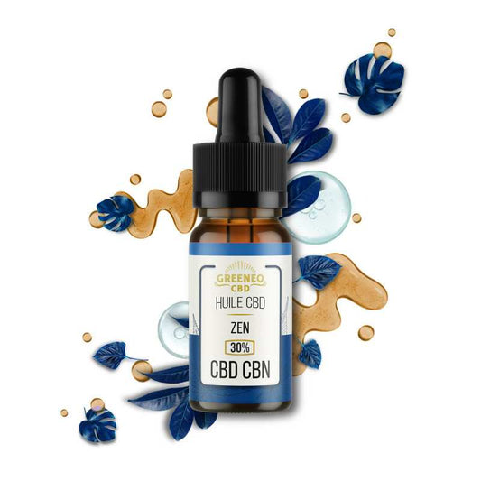 Huile CBD & CBN 30% Zen – Nature 10 ml | GREENEO