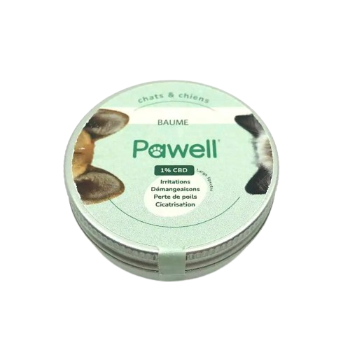 Baume CBD Animaux Apaisant 1% Full Spectrum | Pawell