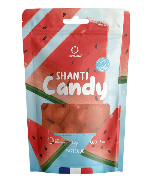 Bonbons CBD full spectrum pastèque — Novaloa 40 mg