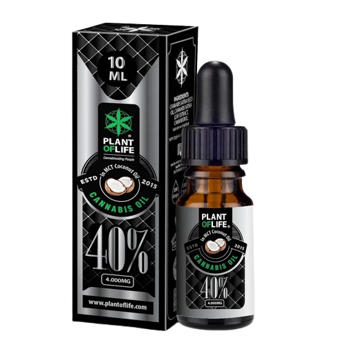 Huile CBD 40% – Full Spectrum – Coco (MCT) 10 ml | PLANT OF LIFE