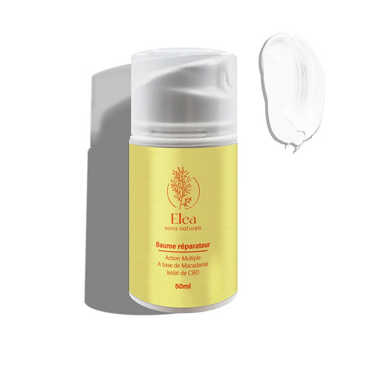 Baume réparateur CBD tout-en-un – ELEA 50 ml | Peaux sèches & irritées