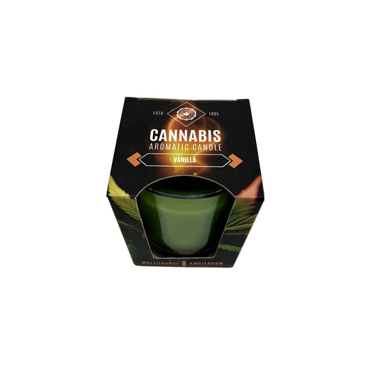 Bougie Parfumée Cannabis & Vanille | Ambiance Douce & Chaleureuse