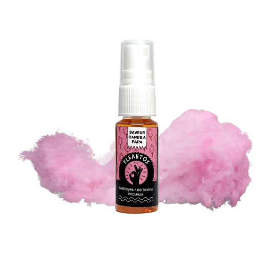 Spray Anti-Toxines KLEANTOX Barbe à Papa (20ml) • Édition Gourmande