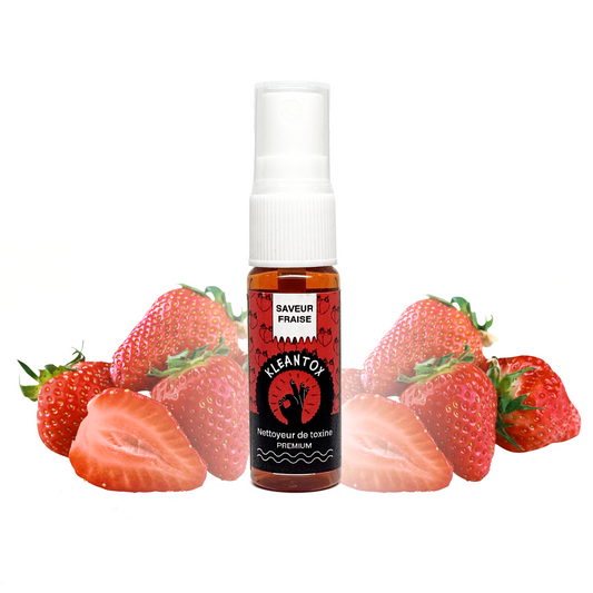 Spray Anti-Toxines KLEANTOX Fraise (20ml) • Action Immédiate