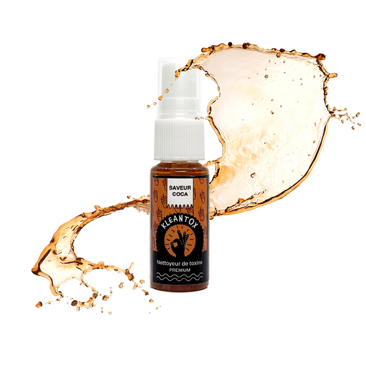 Spray Anti-Toxines KLEANTOX Cola (20ml) • Goût Cola
