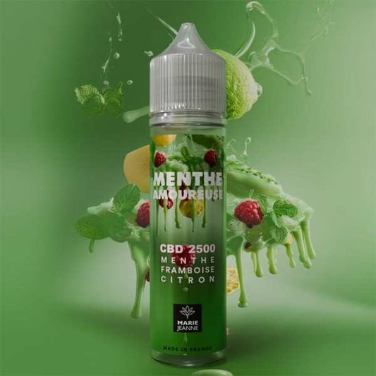 E-liquide CBD Isolat Menthe Amoureuse – 50 ml | Marie Jeanne