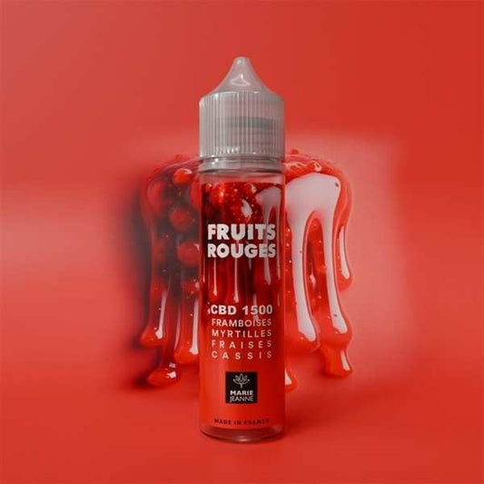 E-liquide CBD Isolat Fruits rouges – 50 ml | Marie Jeanne