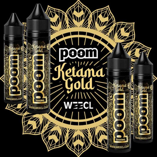 E-liquide CBD Full Spectrum Poom Ketama Gold – 50 ml | WEECL