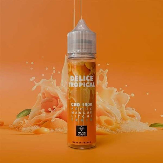 E-liquide CBD Délice Tropical – 50 ml | Marie Jeanne