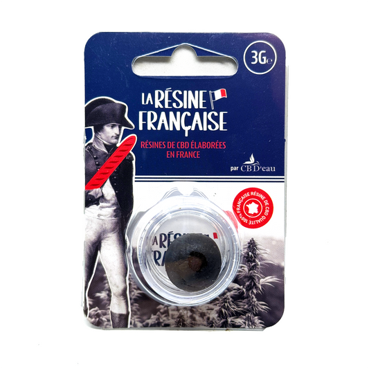 Résine CBD L'Afghan 17% CBD / 18% CBG — La Résine Française (3g)
