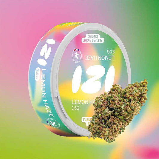 Fleur CBD Lemon Haze IZI 2.5g — Citron & Énergie