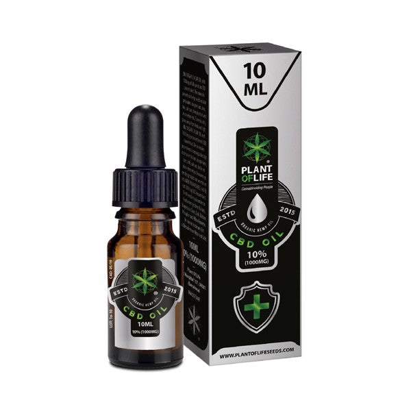 Huile CBD 10% – Full Spectrum – Nature 10 ml | Greenvaya