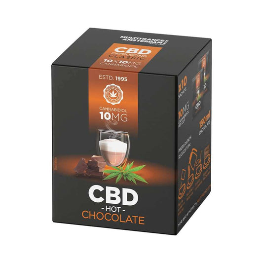 Chocolat Chaud au CBD (10mg) — 10 Sachets • Multitrance