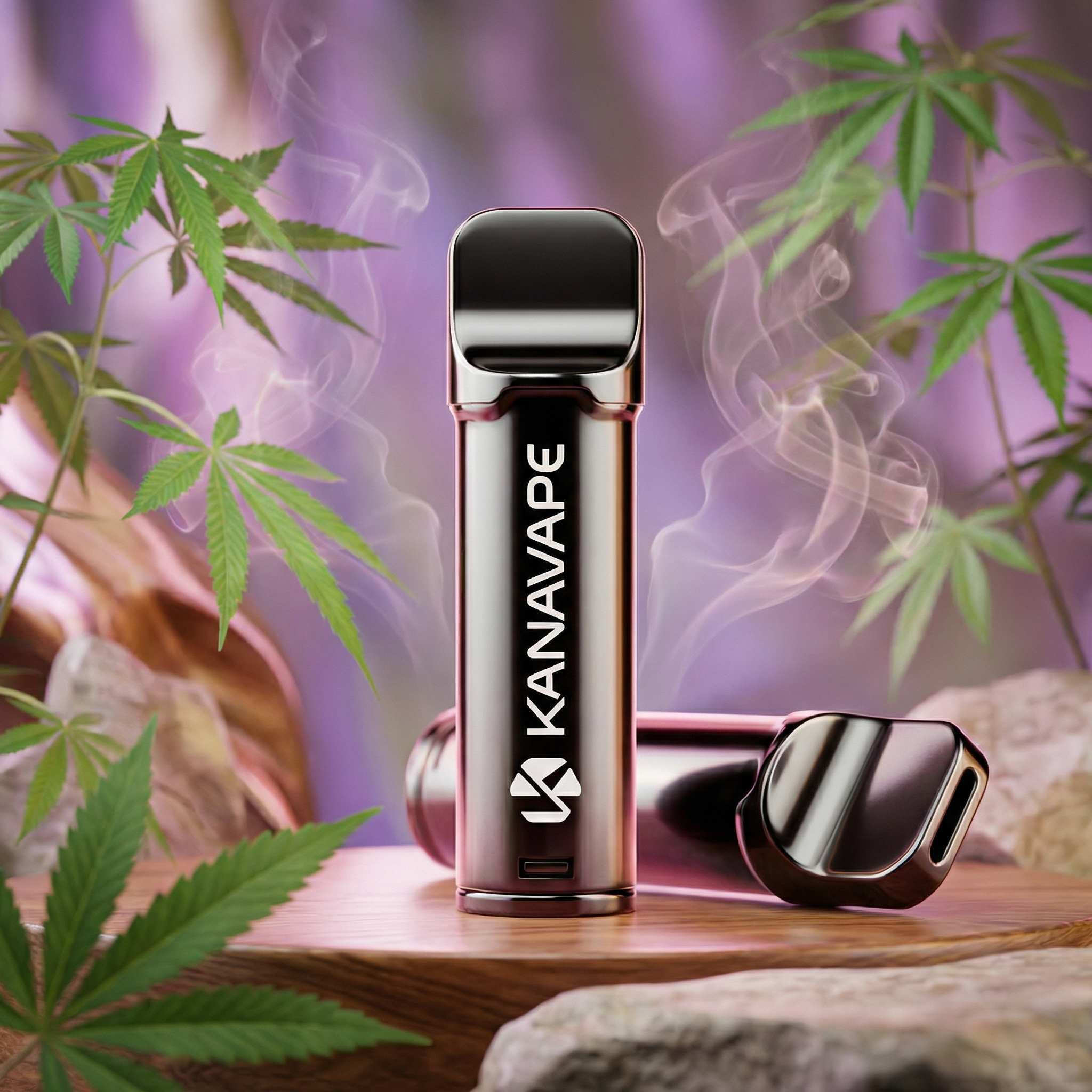 Pack 2 Pods CBD Kanavape Fresh Mint (400mg) — Compatible Elfbar