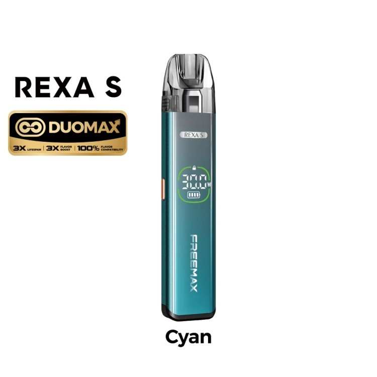 Kit Pod Rexa S DuoMax Freemax | E-cigarette CBD 1300mAh