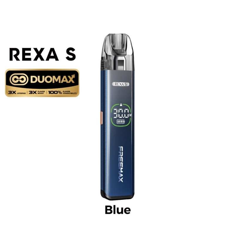 Kit Pod Rexa S DuoMax Freemax | E-cigarette CBD 1300mAh