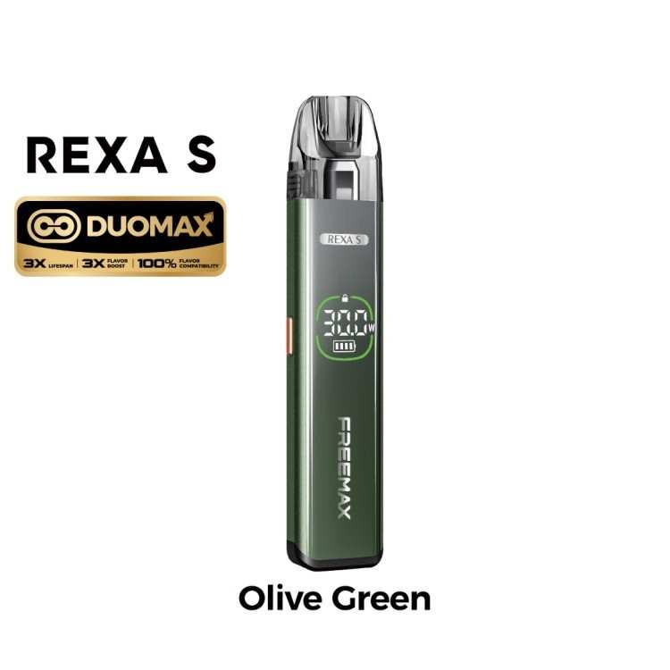 Kit Pod Rexa S DuoMax Freemax | E-cigarette CBD 1300mAh