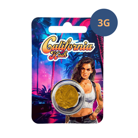 Résine Ketama Hash CBD 30% California Kush - THC 0% - 3g