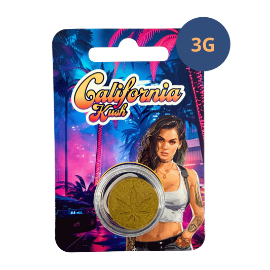 Résine CBD Dry Kush California Kush 4% (3g) | Greenvaya