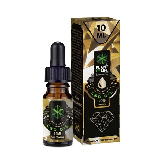 Huile CBD 20% – Full Spectrum – Nature 10 ml | Greenvaya