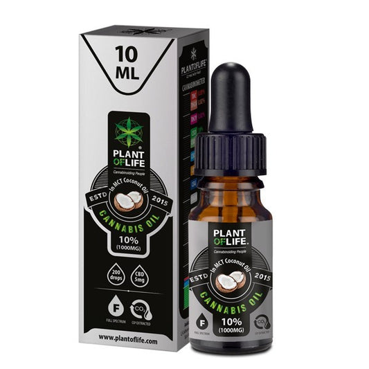 Huile CBD 10% – Full Spectrum – Coco 10 ml | Greenvaya
