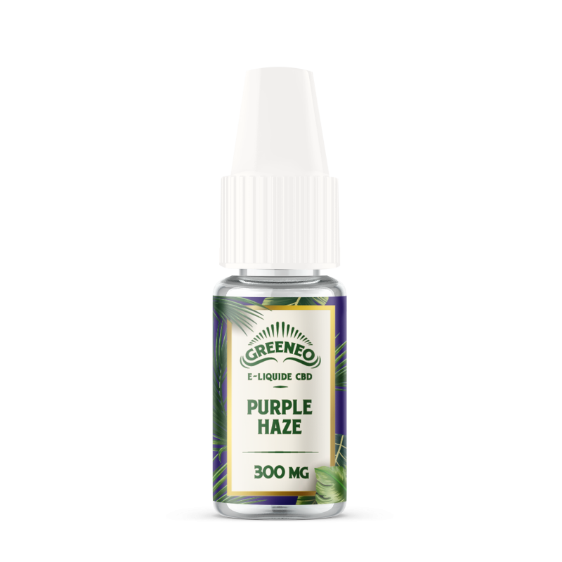 E-liquide CBD Purple Haze 10ml — Greeneo