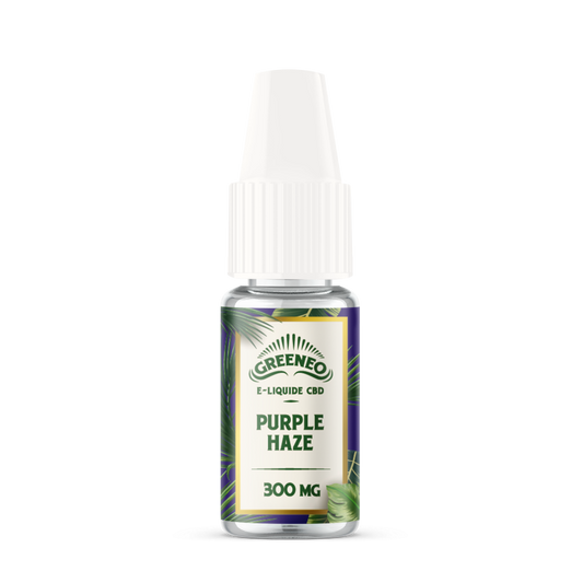 E-liquide CBD Purple Haze 10ml — Greeneo