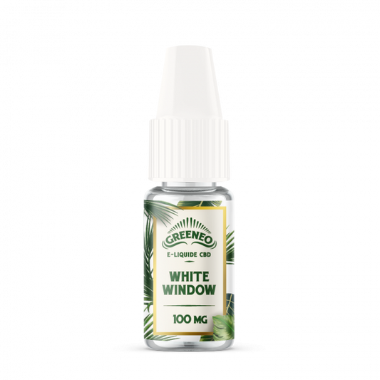 E-liquide CBD White Window full spectrum — Greeneo 10 ml