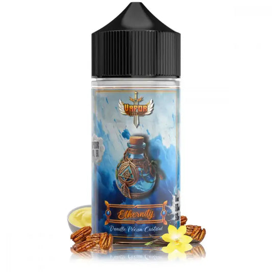 E-liquide Ethernity 50ml — Vapor Legends (Custard Vanille Pécan)