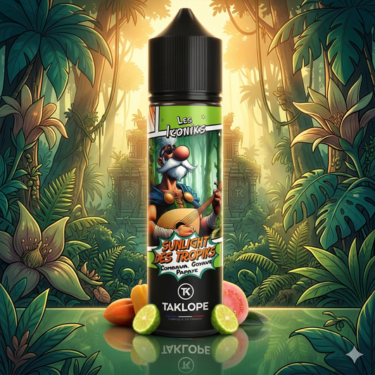 E-liquide Sunlight des Tropiks 50ml - Les Iconiks | Combava & Goyave